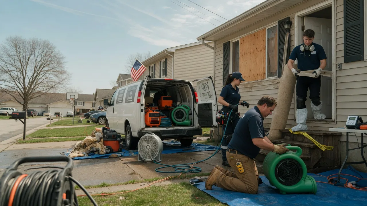Water Damage Restoration in Collinwood, TN near me